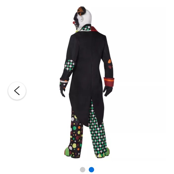 Spirit Halloween Twisted Circus Clown Costume Deluxe The Signature Collection - Picture 10 of 11